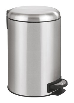 Wenko Kosz w kolorze srebrnym na śmieci - 12 l ze sklepu Limango Polska w kategorii Kosze na śmieci - zdjęcie 188884673