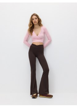 Reserved - Kopertowa bluzka z wiązaniem - pastelowy róż ze sklepu Reserved w kategorii Bluzki damskie - zdjęcie 188884920