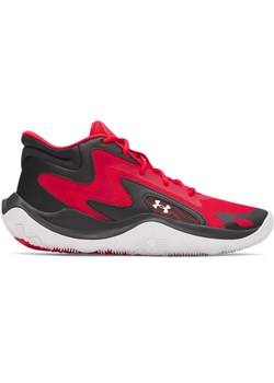 Buty do koszykówki uniseks Under Armour UA JET \'25 - czerwone ze sklepu Sportstylestory.com w kategorii Buty sportowe męskie - zdjęcie 188885452