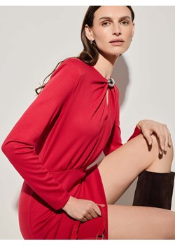 Mohito - Czerwona sukienka mini z marszczeniami - czerwony ze sklepu Mohito w kategorii Sukienki - zdjęcie 188886973