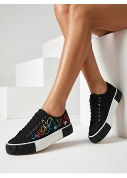 Royalfashion Trampki damskie z printem Sercess ze sklepu royalfashion.pl w kategorii Trampki damskie - zdjęcie 188886984