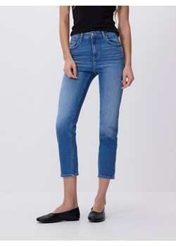 Reserved - Jeansy straight - niebieski ze sklepu Reserved w kategorii Jeansy damskie - zdjęcie 188887463