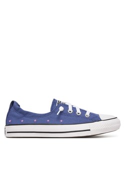 Trampki Converse Chuck Taylor All Star Shoreline Embroidered Stars A16058C Niebieski ze sklepu eobuwie.pl w kategorii Trampki damskie - zdjęcie 188887832
