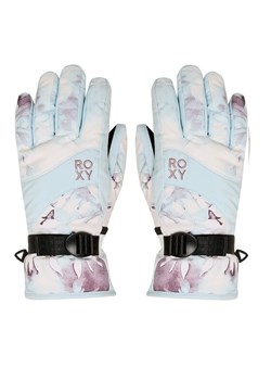 Rękawice narciarskie Roxy Jetty ERJHN03271 Błękitny ze sklepu eobuwie.pl w kategorii Rękawiczki damskie - zdjęcie 188887843