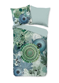 Hip Komplet pościeli flanelowej "Iselin" w kolorze turkusowo-zielonym ze sklepu Limango Polska w kategorii Pościele - zdjęcie 188888424