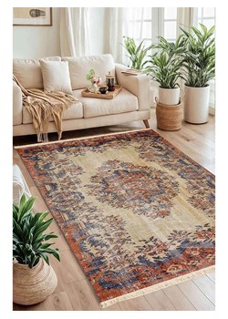 Conceptum Hypnose Dywan bawełniany "194" w kolorze beżowo-jasnobrązowym ze sklepu Limango Polska w kategorii Dywany - zdjęcie 188888542