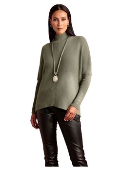 Heine Sweter w kolorze khaki ze sklepu Limango Polska w kategorii Swetry damskie - zdjęcie 188888762