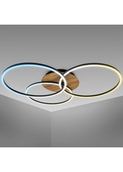 Briloner Lampa sufitowa CCT-LED w kolorze czarnym - KEE E (A do G) ze sklepu Limango Polska w kategorii Oświetlenie - zdjęcie 188888782