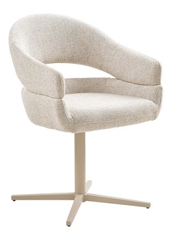 House Nordic Krzesło "Dover" w kolorze beżowym do jadalni - 60 x 87 x 58 cm ze sklepu Limango Polska w kategorii Meble - zdjęcie 188888831