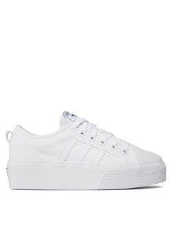 adidas Sneakersy Nizza Platform W FV5322 Biały ze sklepu MODIVO w kategorii Trampki damskie - zdjęcie 188888951
