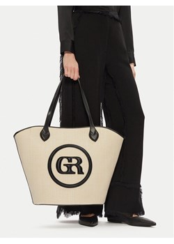 Gino Rossi Torebka TYLO-V Beżowy ze sklepu MODIVO w kategorii Torby Shopper bag - zdjęcie 188888953