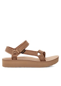 Teva Sandały Midform Universal Canvas 1127570 Brązowy ze sklepu MODIVO w kategorii Sandały damskie - zdjęcie 188891162