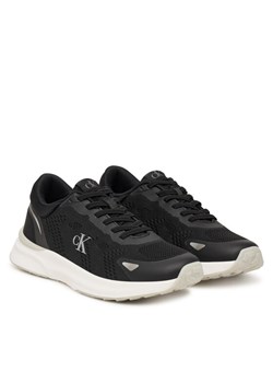 Sneakersy Calvin Klein Low Cut Lace-Up V3X9-83311-1903 D Czarny ze sklepu eobuwie.pl w kategorii Buty sportowe dziecięce - zdjęcie 188893844