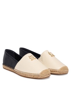 Espadryle Tommy Hilfiger Th Logo Leather Espadrille FW0FW09246 Kolorowy ze sklepu eobuwie.pl w kategorii Espadryle damskie - zdjęcie 188893922