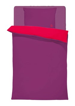 Benetton 3-częściowy komplet pościeli w kolorze fioletowo-różowym ze sklepu Limango Polska w kategorii Pościele - zdjęcie 188894280