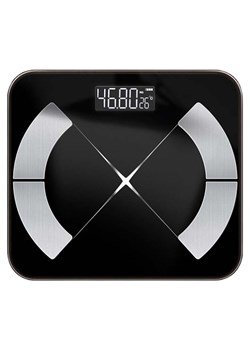 SmartCase Waga łazienkowa Bluetooth w kolorze czarnym ze sklepu Limango Polska w kategorii Akcesoria łazienkowe - zdjęcie 188894363