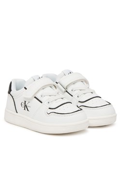 Sneakersy Calvin Klein Low Cut Lace-Up/Velcro V1X9-83278-1355 M Biały ze sklepu eobuwie.pl w kategorii Buty sportowe dziecięce - zdjęcie 188895010