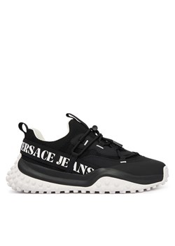 Sneakersy Versace Jeans Couture 80YA3SN2 Czarny ze sklepu eobuwie.pl w kategorii Buty sportowe męskie - zdjęcie 188895022