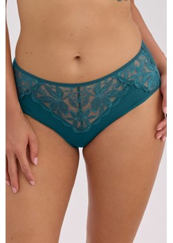 Gaia 1354P Melanie figi wysokie z koronką i tiulem zielony ze sklepu kontri.pl w kategorii Majtki damskie - zdjęcie 188895631