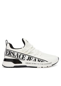 Sneakersy Versace Jeans Couture 80YA3SA3 Biały ze sklepu eobuwie.pl w kategorii Buty sportowe męskie - zdjęcie 188896382