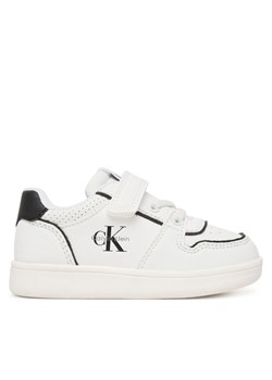 Sneakersy Calvin Klein Low Cut Lace-Up/Velcro V1X9-83278-1355 M Biały ze sklepu eobuwie.pl w kategorii Buty sportowe dziecięce - zdjęcie 188896471