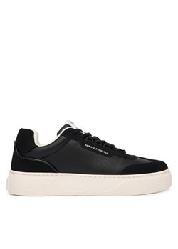 Sneakersy Armani Exchange XM002200 AF21419 MC105 Czarny ze sklepu eobuwie.pl w kategorii Buty sportowe męskie - zdjęcie 188896491