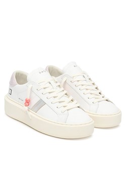 Sneakersy D.A.T.E. Hill Low W441-HP-CA Biały ze sklepu eobuwie.pl w kategorii Buty sportowe damskie - zdjęcie 188896531