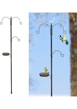 Garden Hero Karmnik w kolorze brązowym dla ptaków - wys. 190 cm ze sklepu Limango Polska w kategorii Dekoracje i akcesoria ogrodowe - zdjęcie 188897353