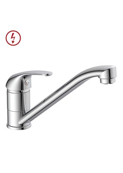 Schütte Niskociśnieniowa bateria zlewozmywakowa "Genua" w kolorze srebrnym ze sklepu Limango Polska w kategorii Dom - zdjęcie 188898072