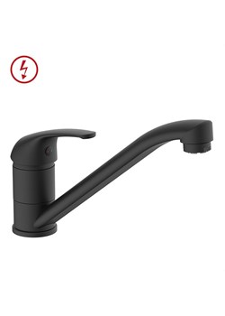 Schütte Niskociśnieniowa bateria zlewozmywakowa "Genua" w kolorze czarnym ze sklepu Limango Polska w kategorii Dom - zdjęcie 188898081