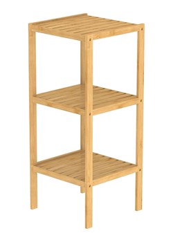 Schütte Regał stojący w kolorze jasnobrązowym do łazienki - 33 x 80 x 33 cm ze sklepu Limango Polska w kategorii Szafy - zdjęcie 188898320