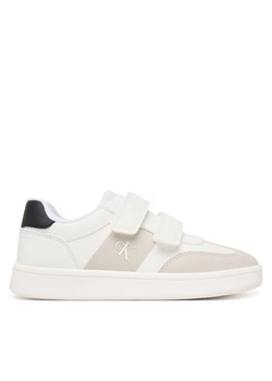 Calvin Klein Sneakersy Low Cut Velcro V1X9-83277-1269 S Biały ze sklepu MODIVO w kategorii Buty sportowe dziecięce - zdjęcie 188900101