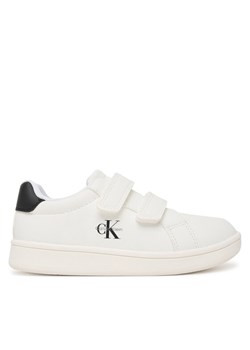 Calvin Klein Sneakersy Low Cut Velcro V1X9-83275-1355 Biały ze sklepu MODIVO w kategorii Buty sportowe dziecięce - zdjęcie 188900132
