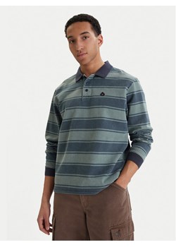 RVCA Polo KSL 23A033504 Zielony Regular Fit ze sklepu MODIVO w kategorii T-shirty męskie - zdjęcie 188900143