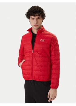 EA7 Emporio Armani Kurtka puchowa 8NPB23 PNGPZ U5072 Czerwony Regular Fit ze sklepu MODIVO w kategorii Kurtki męskie - zdjęcie 188900144