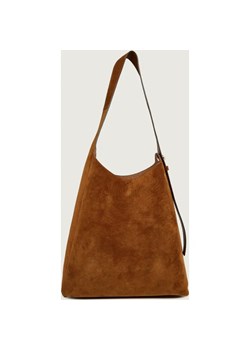 TORY BURCH Shopperka Romy | zamsz ze sklepu Gomez Fashion Store w kategorii Torby Shopper bag - zdjęcie 188902370