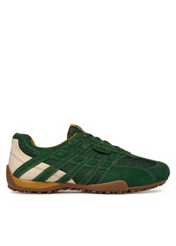 Sneakersy Geox U Snake Original U55MNA 02214 C3000 Zielony ze sklepu eobuwie.pl w kategorii Buty sportowe męskie - zdjęcie 188902491