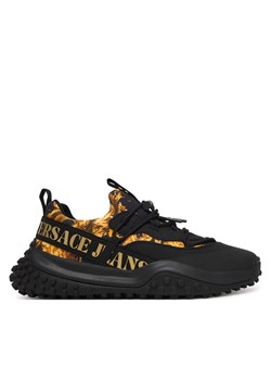 Sneakersy Versace Jeans Couture 80YA3SN2 Czarny ze sklepu eobuwie.pl w kategorii Buty sportowe męskie - zdjęcie 188902581