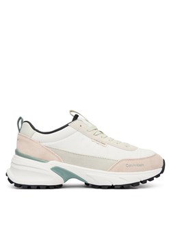 Sneakersy Calvin Klein Hike Runner Nylon Mix HW0HW03279 Biały ze sklepu eobuwie.pl w kategorii Buty sportowe damskie - zdjęcie 188902624