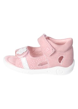 PEPINO Skórzane sandały "Tanja" w kolorze jasnoróżowym ze sklepu Limango Polska w kategorii Sandały dziecięce - zdjęcie 188903392