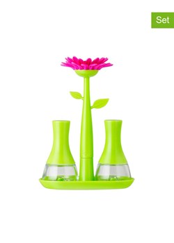 Vigar 3-częściowy zestaw w kolorze zielono-różowym ze sklepu Limango Polska w kategorii Młynki do soli i pieprzu - zdjęcie 188903564