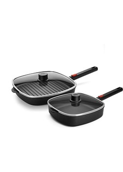 Woll 4-częściowy zestaw w kolorze czarnym ze sklepu Limango Polska w kategorii Garnki - zdjęcie 188903614