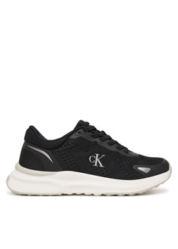 Calvin Klein Sneakersy Low Cut Lace-Up V3X9-83311-1903 S Czarny ze sklepu MODIVO w kategorii Buty sportowe dziecięce - zdjęcie 188903642