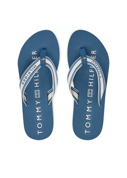 Tommy Hilfiger Japonki Th Webbing Summer Sandal FW0FW09193 Niebieski ze sklepu MODIVO w kategorii Klapki damskie - zdjęcie 188903684