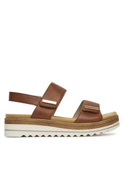 Remonte Sandały CEO-D0Q59-24 Brązowy ze sklepu MODIVO w kategorii Sandały damskie - zdjęcie 188903772