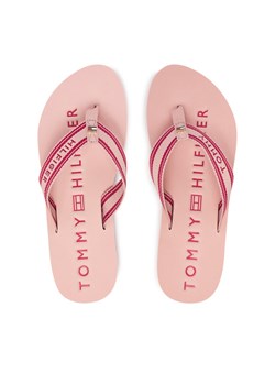 Tommy Hilfiger Japonki Th Webbing Summer Sandal FW0FW09193 Różowy ze sklepu MODIVO w kategorii Klapki damskie - zdjęcie 188903793
