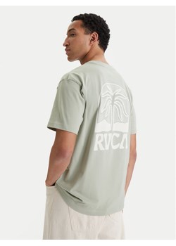 RVCA T-Shirt Palmcrest EVYZT00275 Zielony Relaxed Fit ze sklepu MODIVO w kategorii T-shirty męskie - zdjęcie 188903812