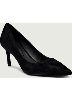 BOSS BLACK Szpilki Gracey_Pump70_SD | zamsz ze sklepu Gomez Fashion Store w kategorii Czółenka - zdjęcie 188905061