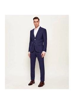 BOSS BLACK Garnitur H-Huge-2Pcs-253 | Slim Fit | z dodatkiem jedwabiu i wełny ze sklepu Gomez Fashion Store w kategorii Garnitury męskie - zdjęcie 188905151