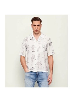 AllSaints Koszula TERRA | Oversize fit | z dodatkiem lnu ze sklepu Gomez Fashion Store w kategorii Koszule męskie - zdjęcie 188905161